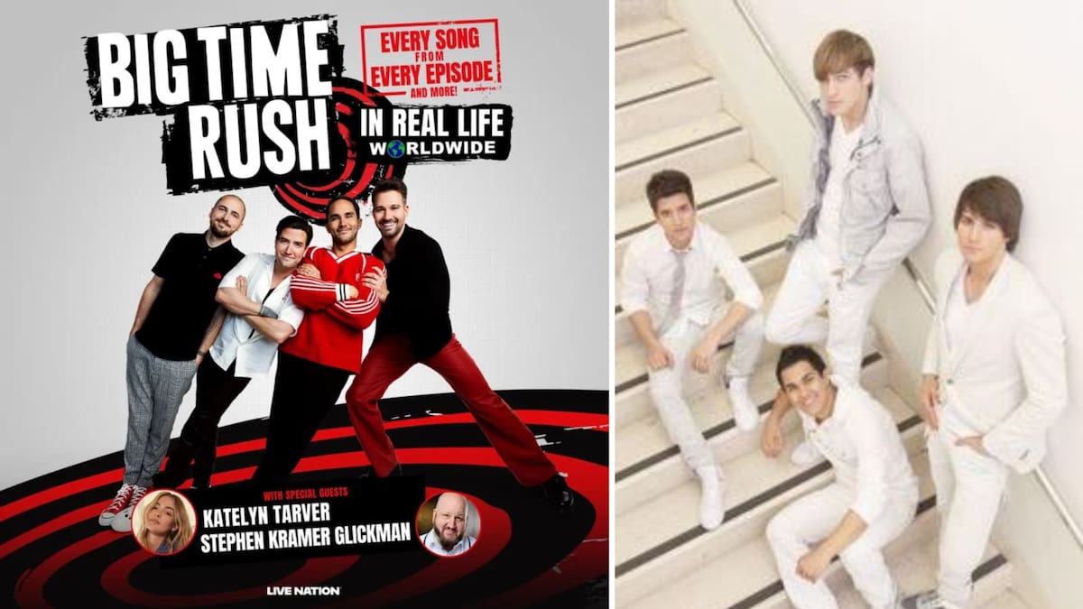 Big Time Rush revive su serie con una gira global imperdible. / Foto: Especial