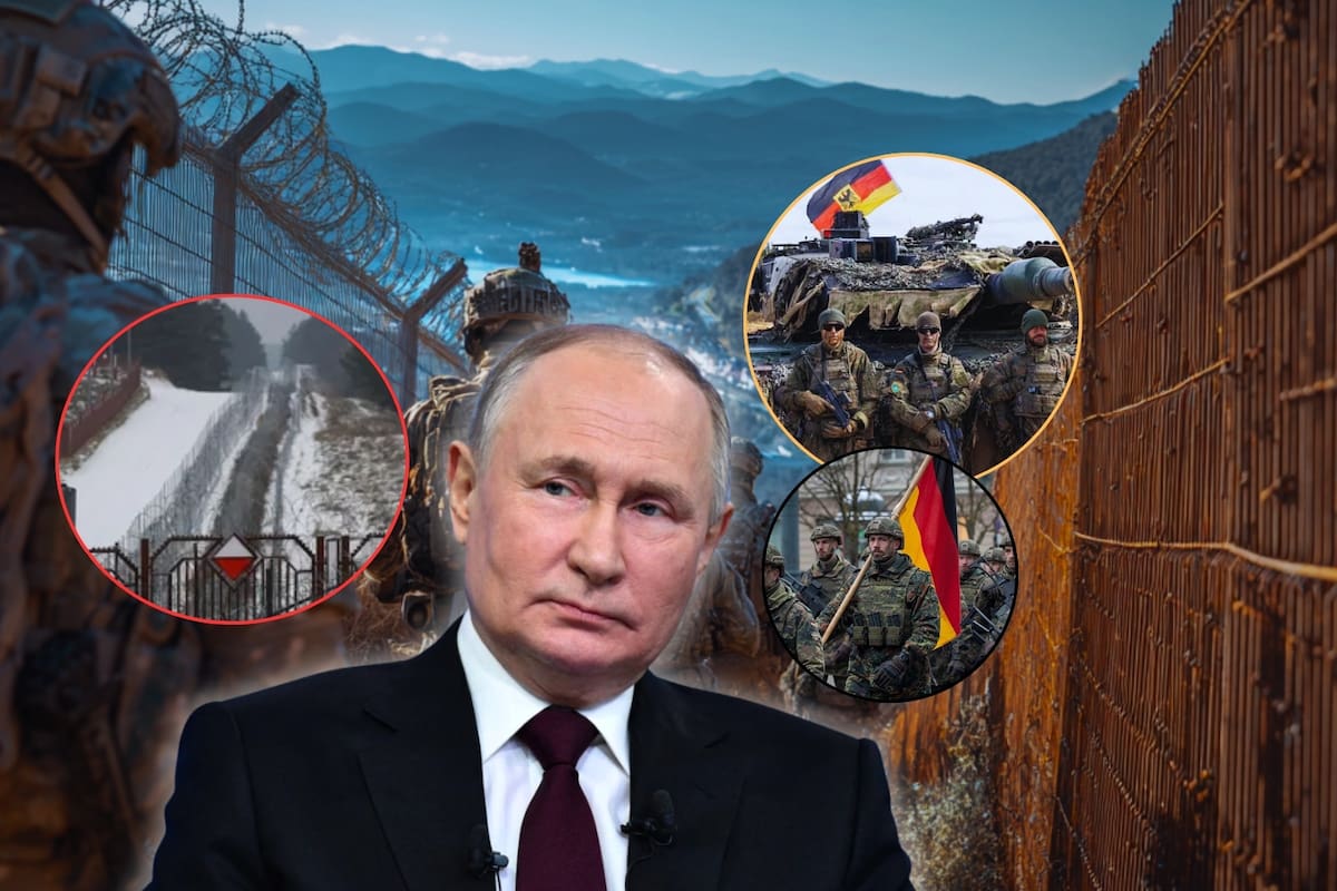 Mientras Alemania aumenta el reclutamiento militar por temor a ataque de Rusia, otros países de Europa están acelerando la construcción de “cortinas de hierro”