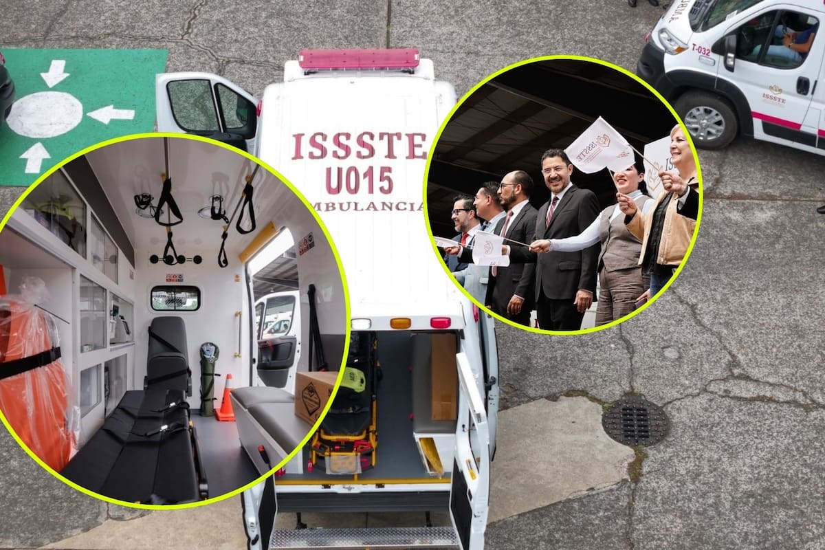 ISSSTE renueva por completo su flotilla de ambulancias y mejora quirófanos en todo el país