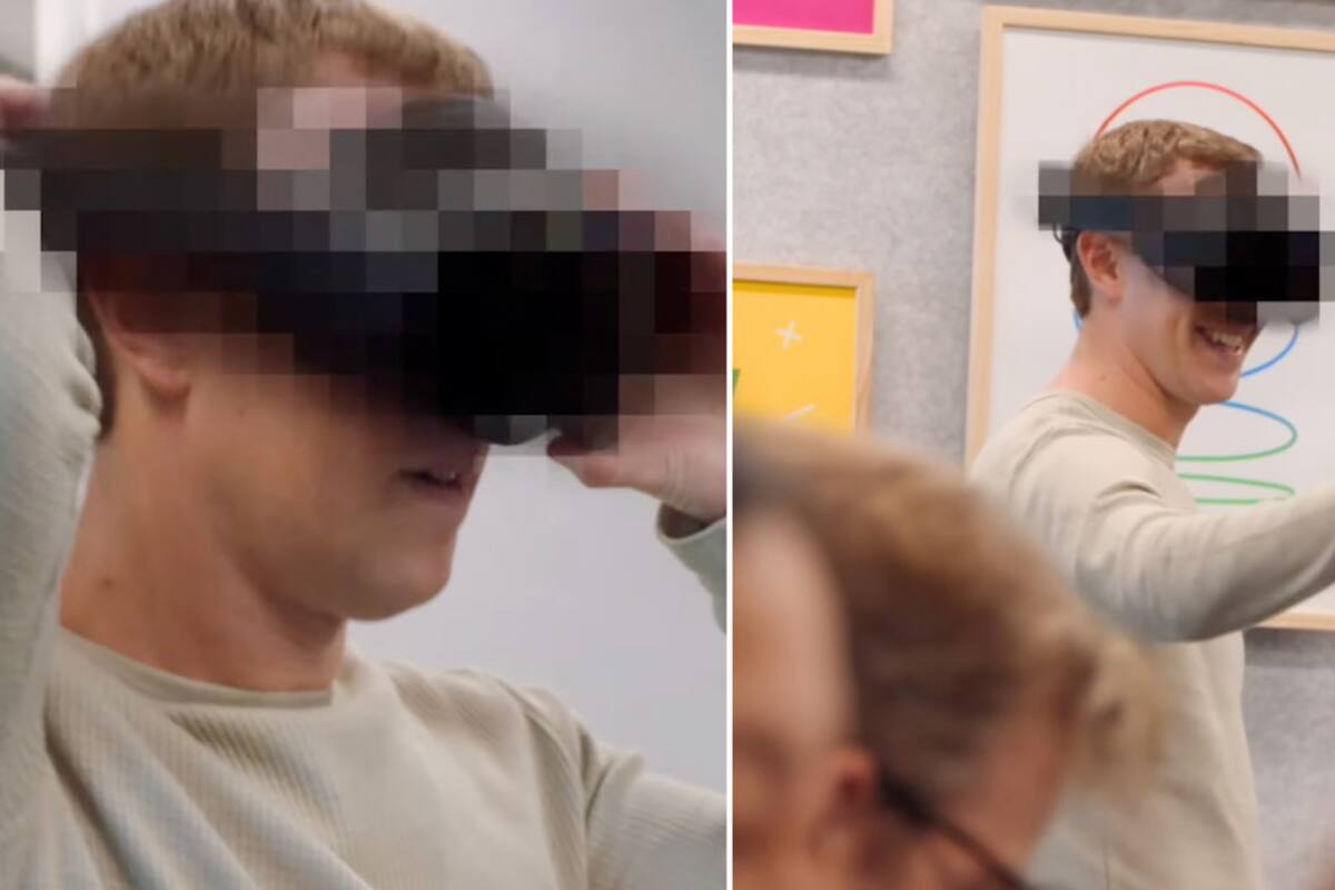 Mark Zuckerberg muestra visor de realidad virtual mixta