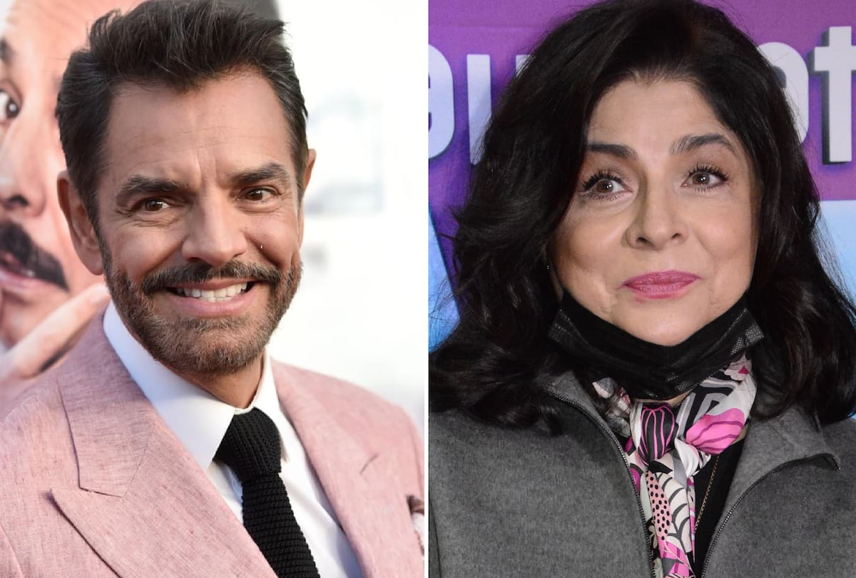 Por fin se dio el reencuentro entre Eugenio Derbez y Victoria Ruffo.