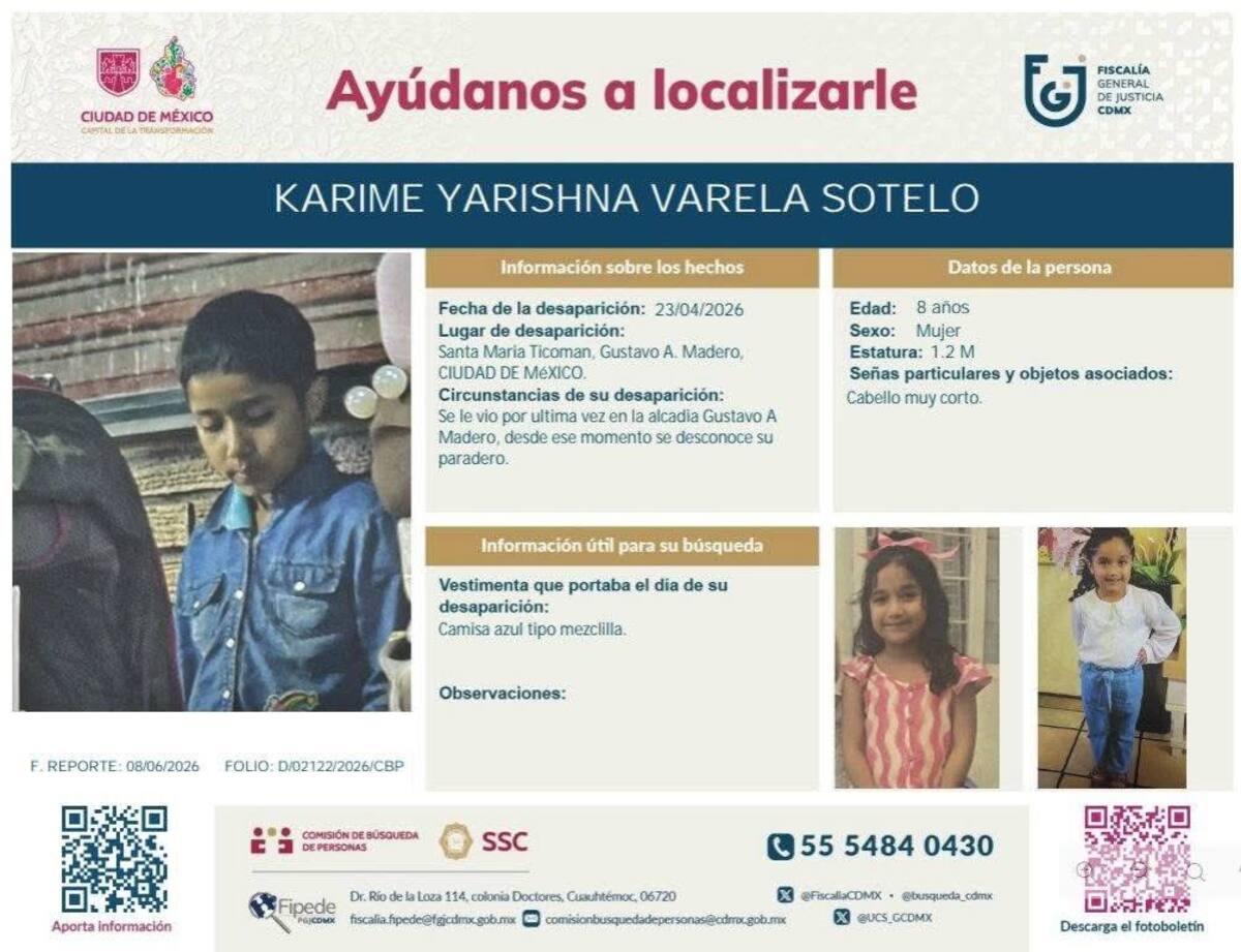 Foto: Fiscalía General de Justicia CDMX.