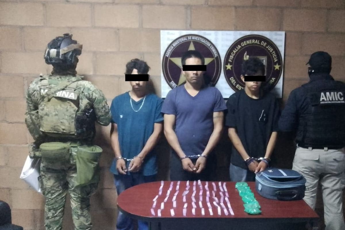 Caen cinco con droga en operativos en SLRC