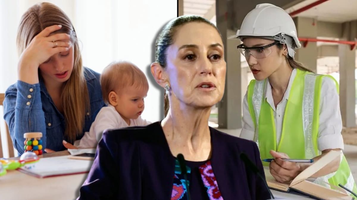 Sheinbaum impulsa reformas para cerrar la brecha salarial y proteger los derechos de las mujeres. FOTO: Especial