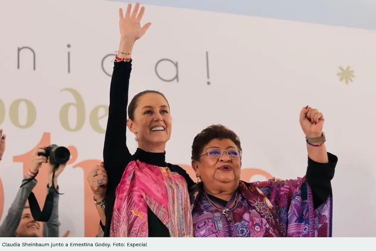 Claudia Sheinbaum destaca coordinación y autonomía tras la designación de Ernestina Godoy como nueva fiscal general de la República