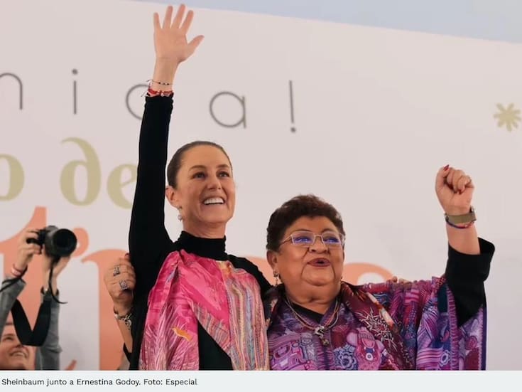 Claudia Sheinbaum destaca coordinación y autonomía tras la designación de Ernestina Godoy como nueva fiscal general de la República