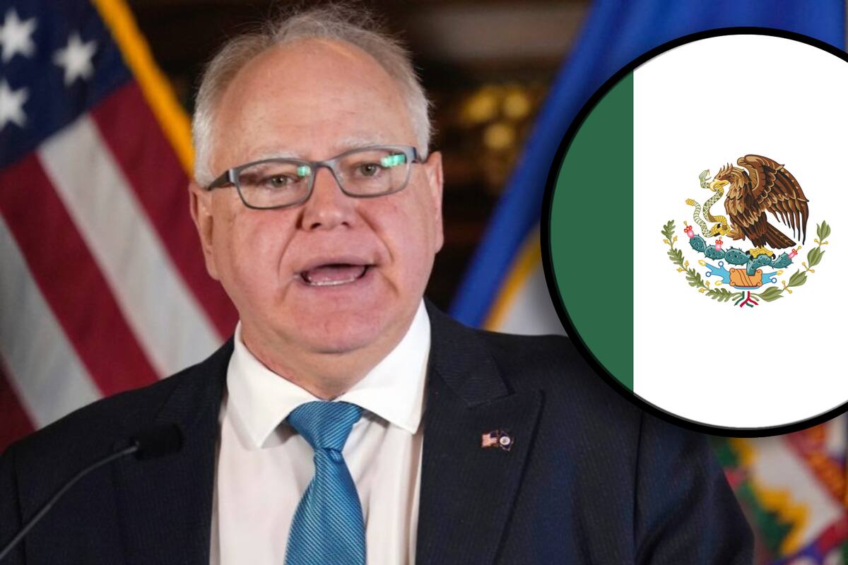 ¿Qué ha dicho Tim Walz, el nuevo vicepresidente de Kamala Harris, sobre México?