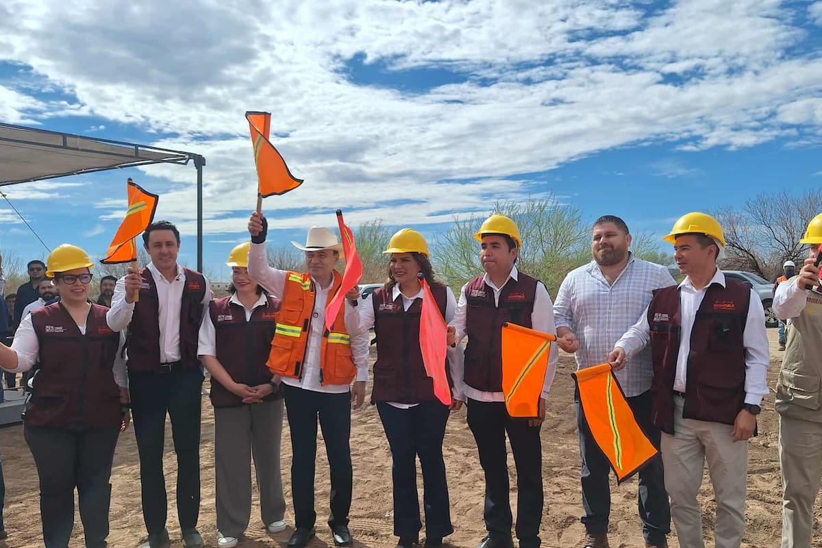 Alfonso Durazo arranca construcción de 1,200 viviendas en Hermosillo como parte del programa “Vivienda para el Bienestar”