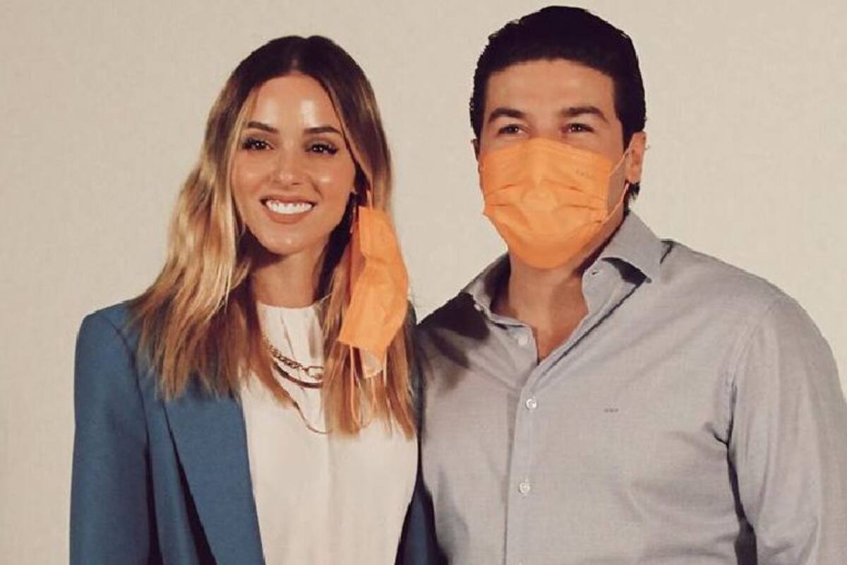 Mariana Rodríguez revela tener Covid-19; Samuel García duerme en otro cuarto