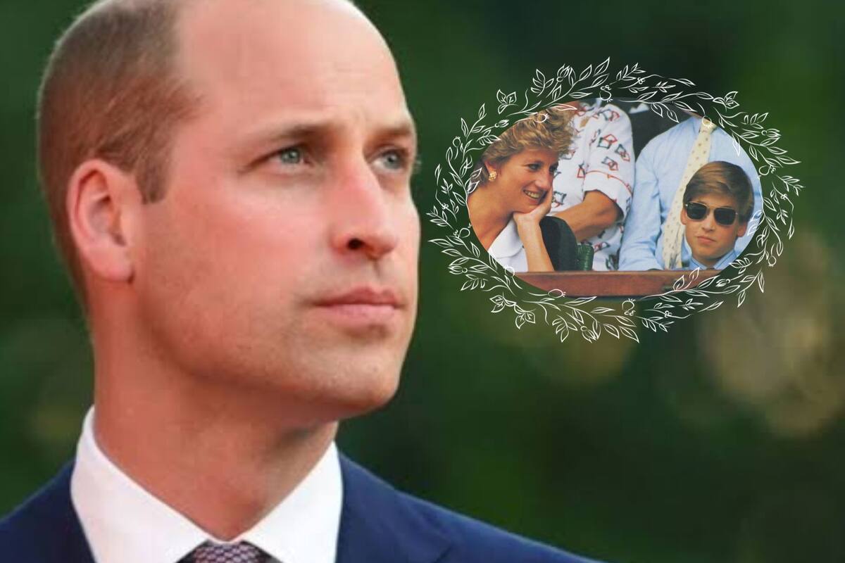 Príncipe William recuerda el funeral de su madre, la princesa Diana
