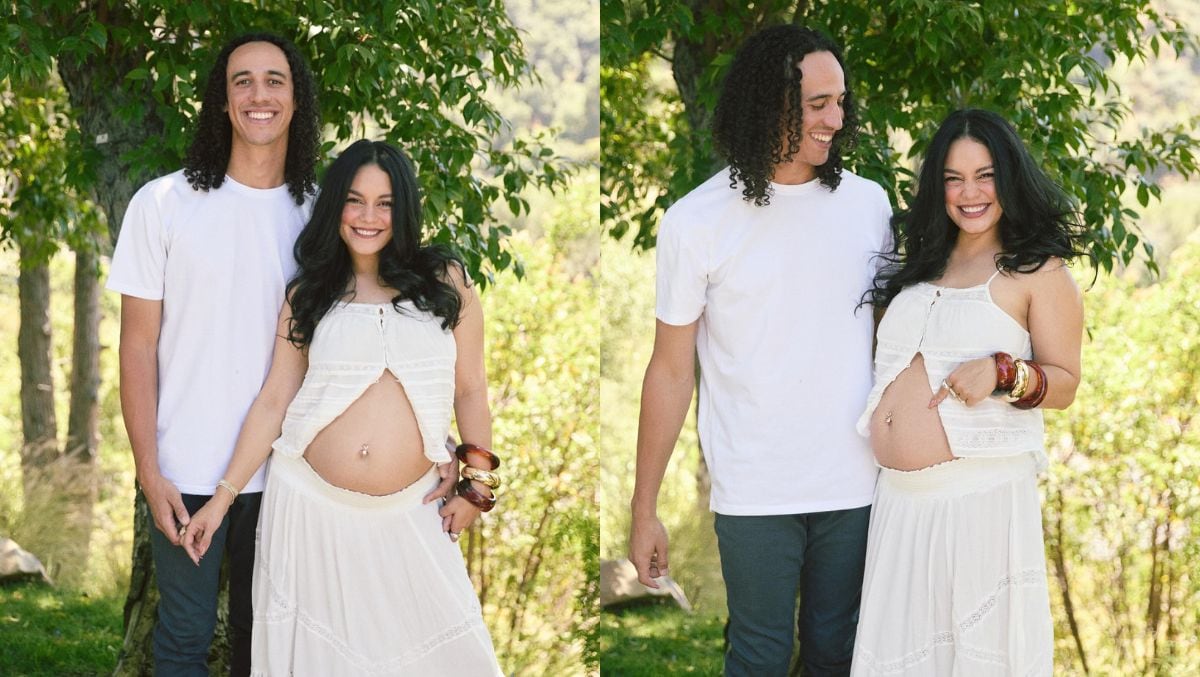 Vanessa Hudgens anuncia su segundo embarazo con tiernas fotos junto a su esposo Cole Tucker