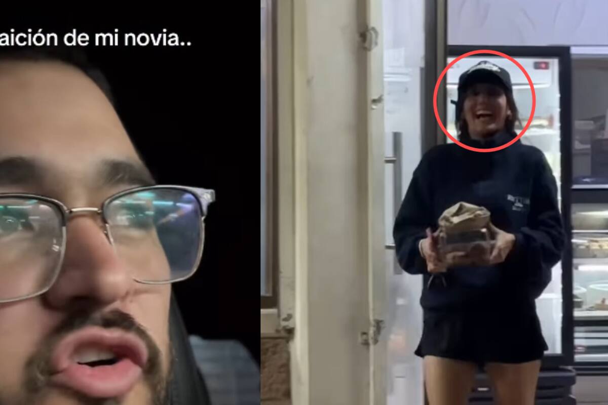 “La traición, hermano”: hombre capta a su novia comprando pan de noche sin él y la graba desde lejos.