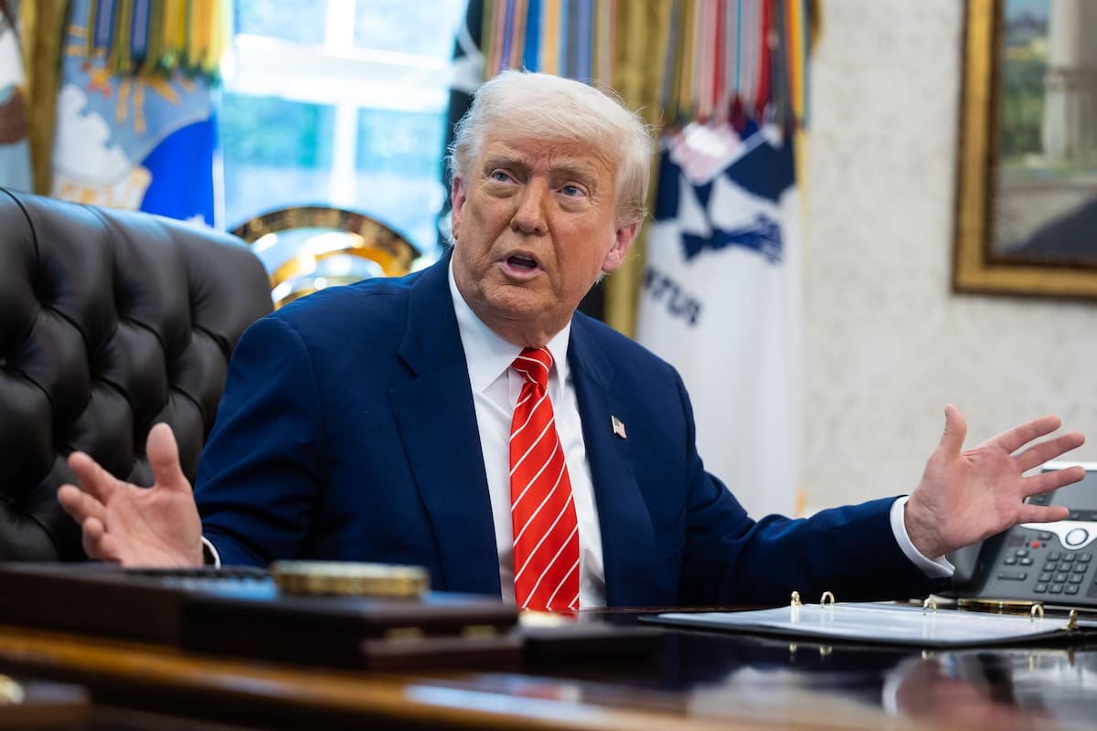 El presidente de Estados Unidos, Donald Trump.