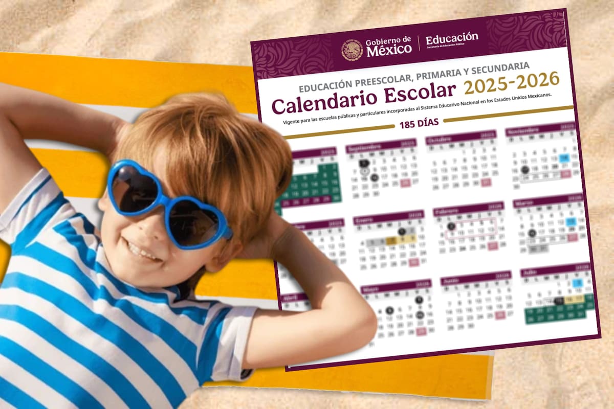 ¡Ya es oficial! Estos son TODOS los mega puentes y días feriados del próximo ciclo escolar, según el nuevo calendario de la SEP