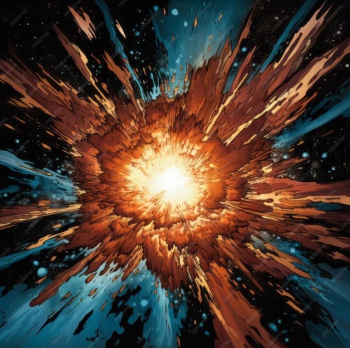 El Universo comenzó como una singularidad extremadamente caliente y densa hace aproximadamente 13.800 millones de años, expandiéndose y enfriándose para formar todo lo que conocemos hoy en día.