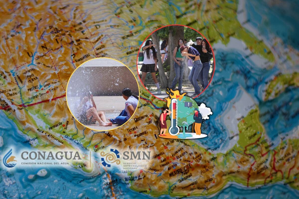 SMN advierte por entrada de nuevo frente frío en la frontera norte, pero temperaturas severamente calientes para estos estados