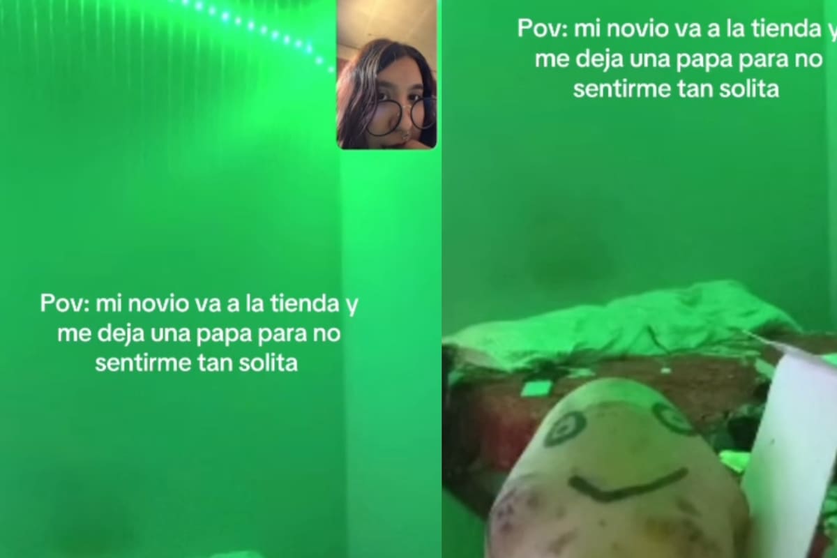 Una videollamada, una tienda y una papa: joven deja a su novia “acompañada” mientras sale a comprar