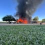 Incendio consume casa de adulta mayor en el ejido Janitzio