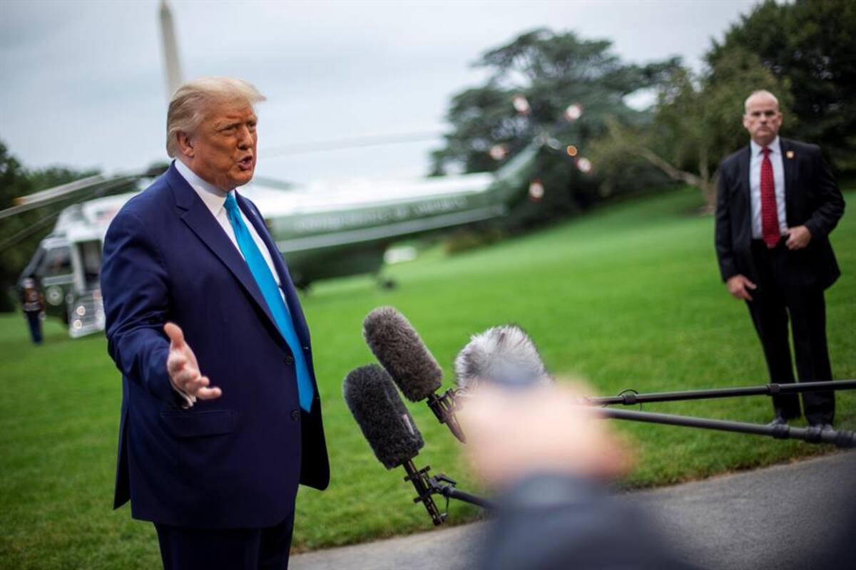 Donald Trump le pide a Biden que se haga un test de drogas antes del debate del martes