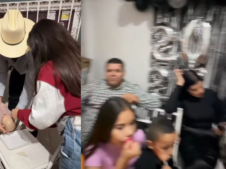 Niña convence a su familia de bautizar a su muñeca en fiesta de Año Nuevo y se vuelve viral