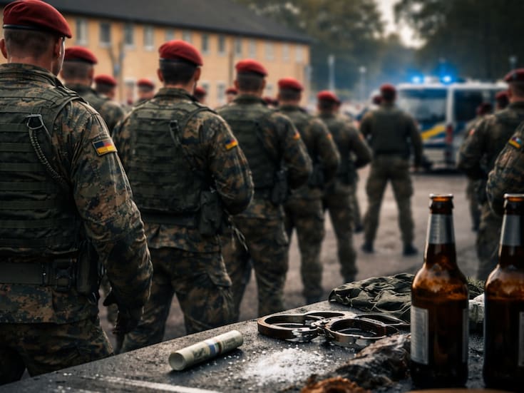 Esto es lo que reveló una investigación oficial en Alemania sobre saludos nazis, acoso sexual, rituales violentos y consumo de drogas dentro de un regimiento del Ejército, hechos que el Ministerio de Defensa calificó como estremecedores