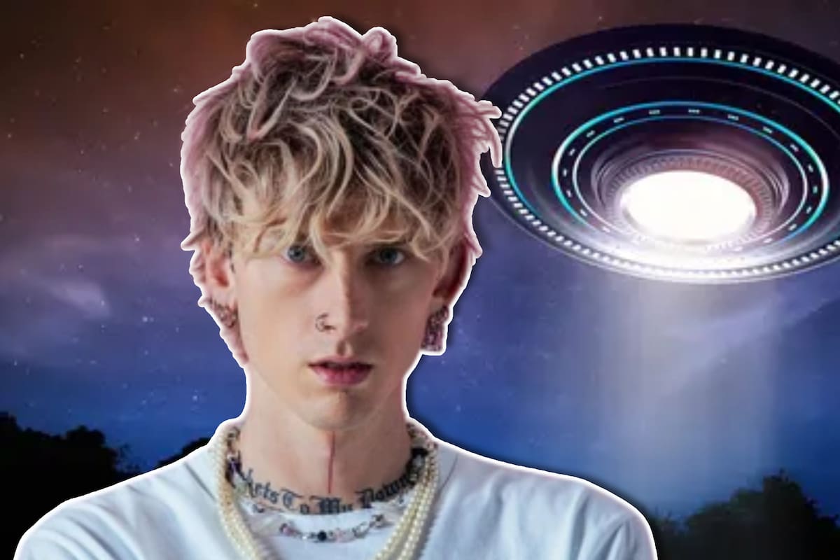 Machine Gun Kelly revela que podría ser mitad extraterrestre; “mi piel sana muy rápido, ¿seré alien?”