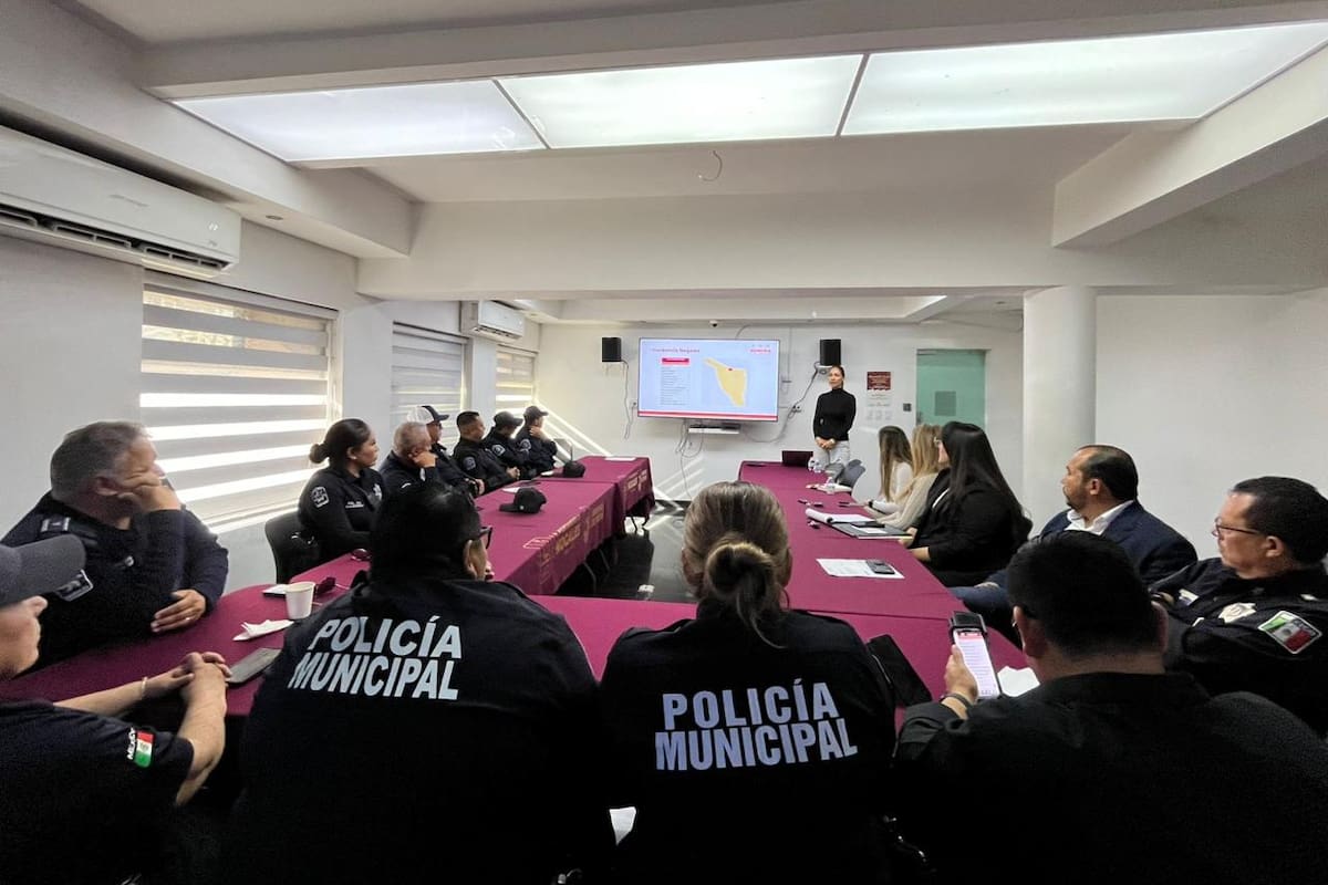 Apuesta SSPC Sonora por capacitación policial para prevenir violencia