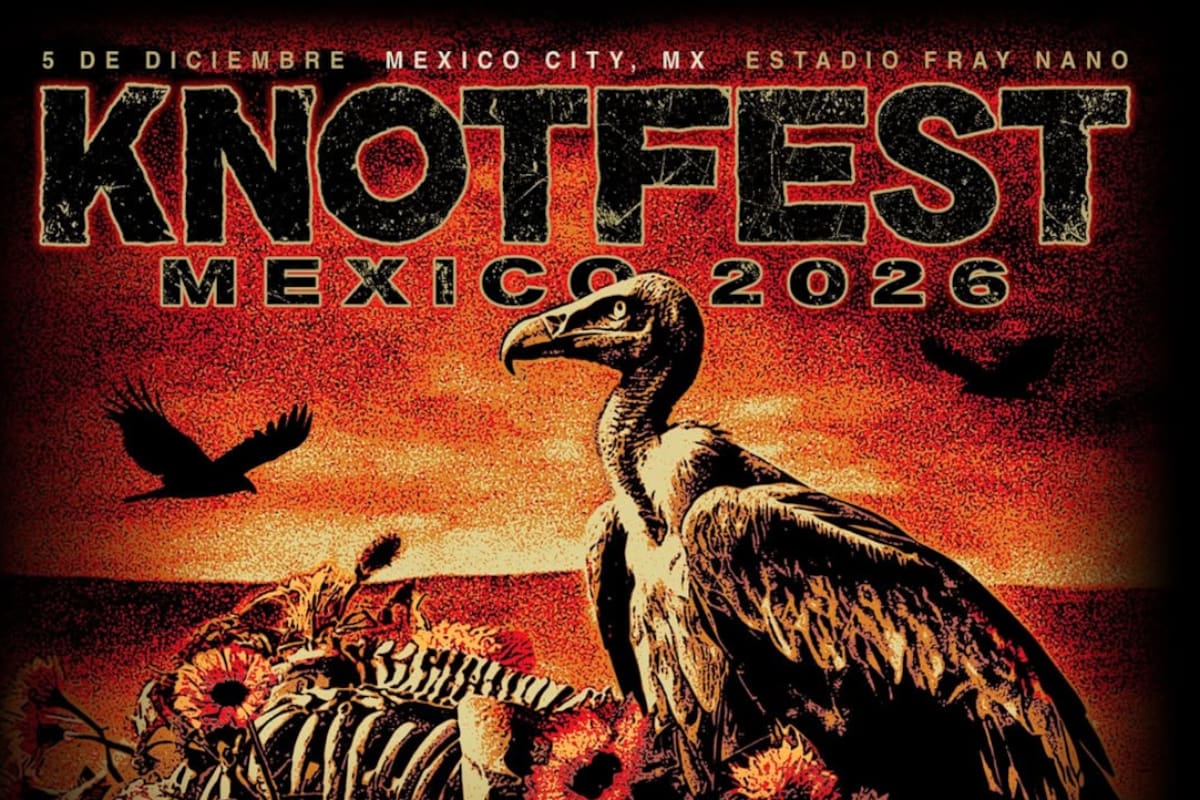 KNOTFEST México 2026 revela lineup: Bad Omens, Lamb of God y más encabezan el regreso del festival