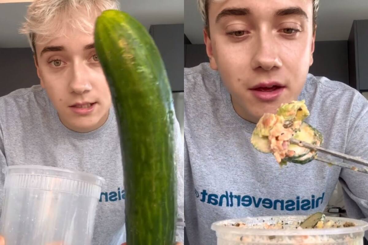 ¿Cómo preparar la receta viral de pepinos de TikTok?