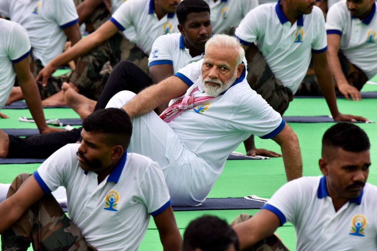 India y su influencia creciente con diplomacia del yoga