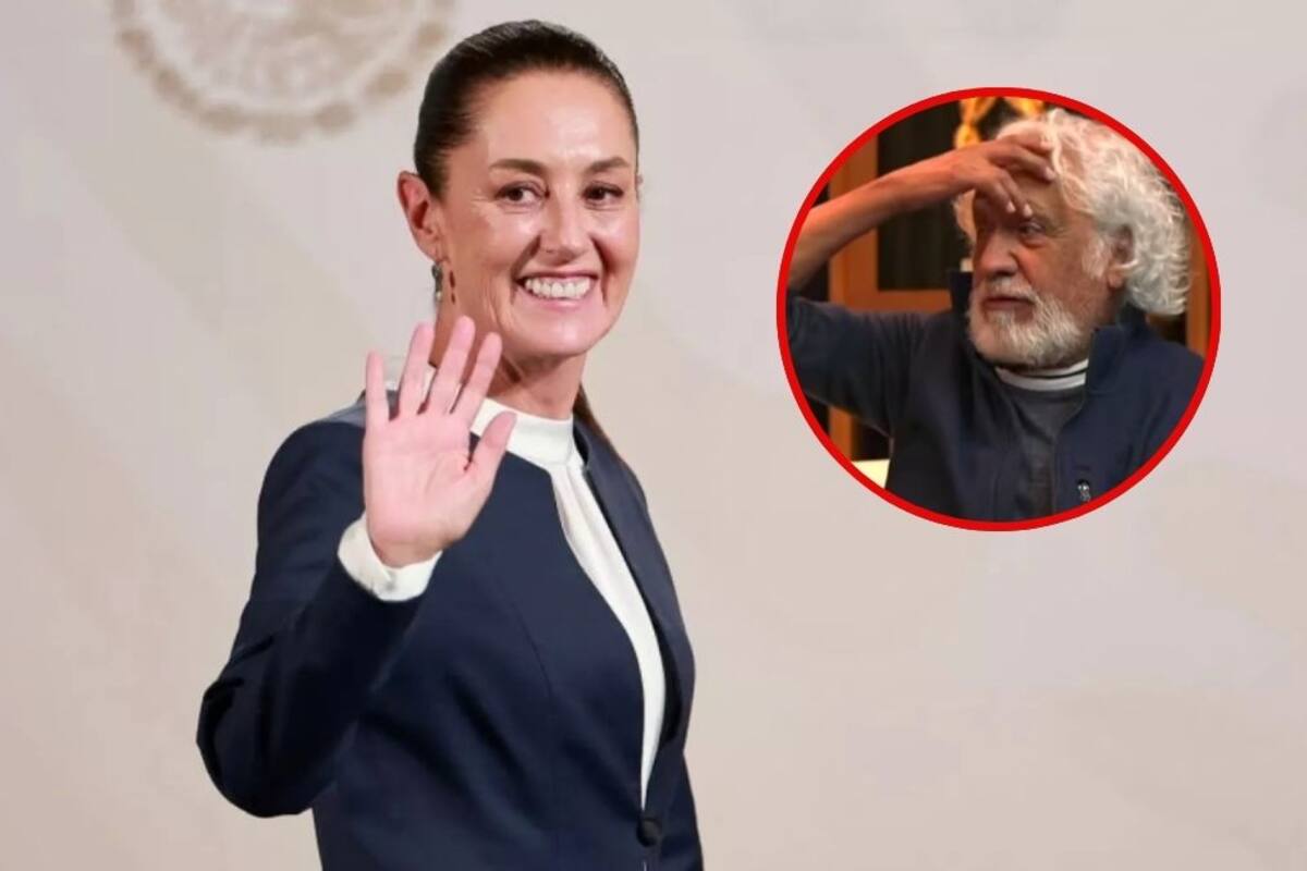 Rafael Inclán se disculpa con Claudia Sheinbaum: “Yo repetí lo que dice un personaje”