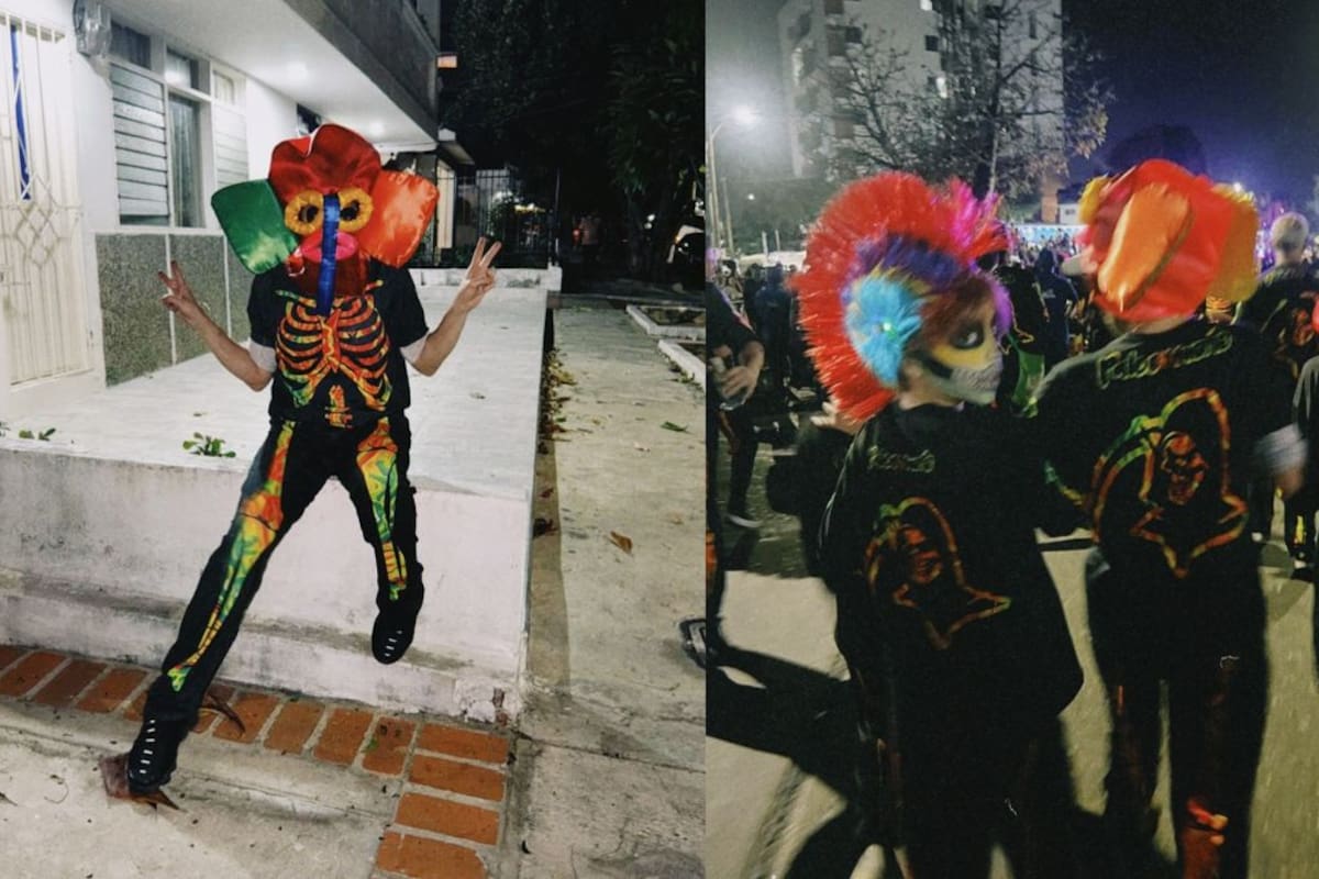 Shakira se infiltra al  Carnaval de Barranquilla con sus hijos y pasan desapercibidos por miles de personas