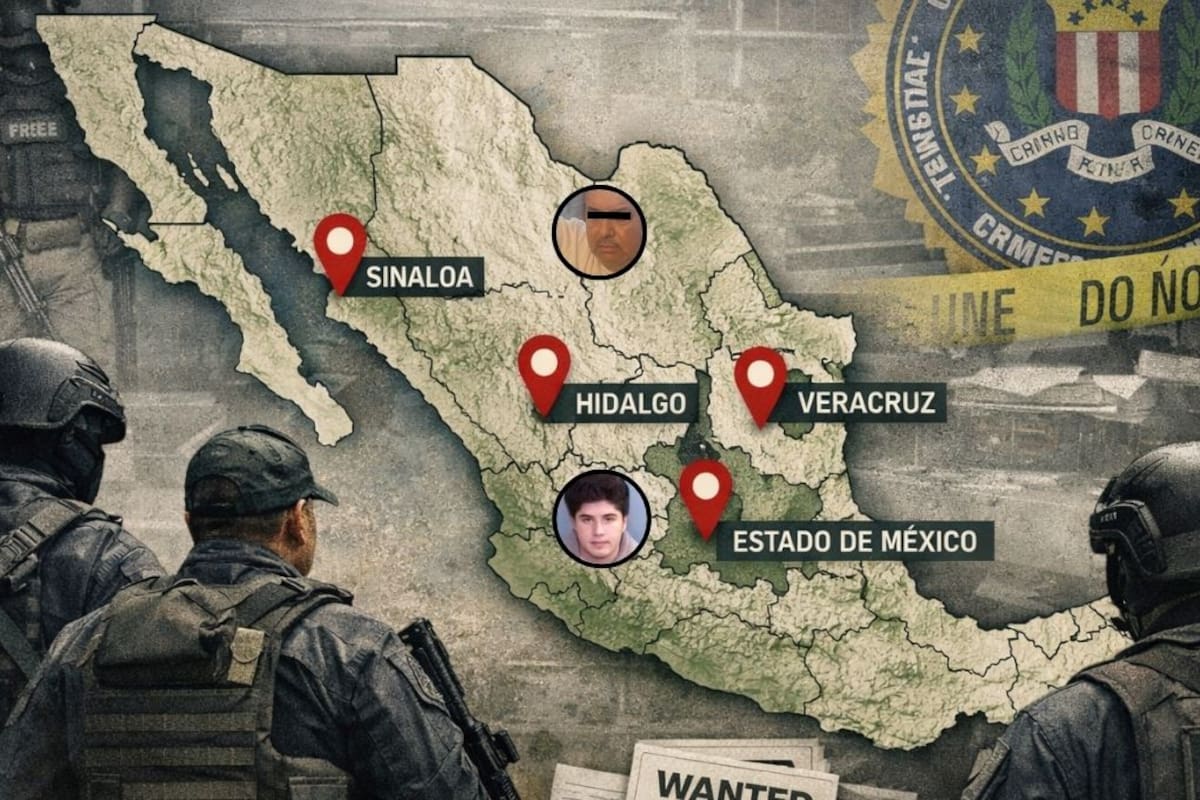 De fugitivos del FBI a operadores de cárteles: estos son los criminales más buscados por Estados Unidos detenidos en México en el último año