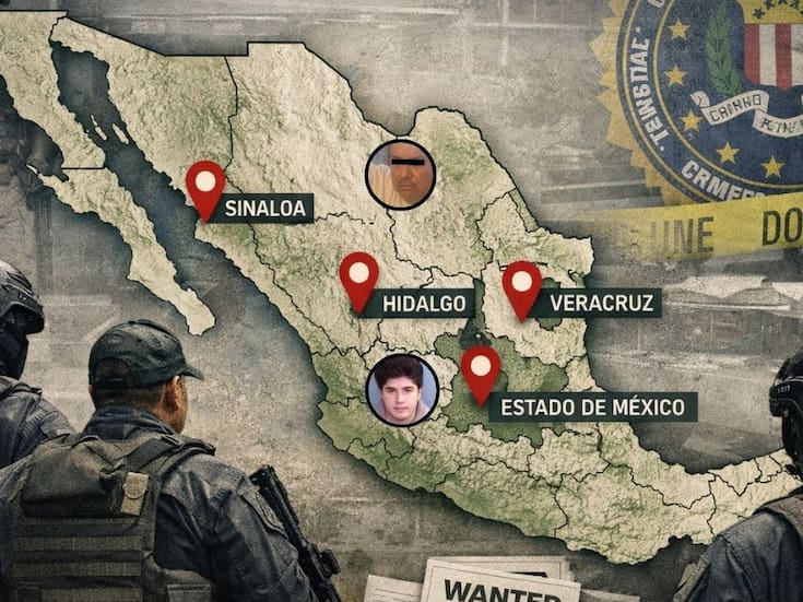 De fugitivos del FBI a operadores de cárteles: estos son los criminales más buscados por Estados Unidos detenidos en México en el último año