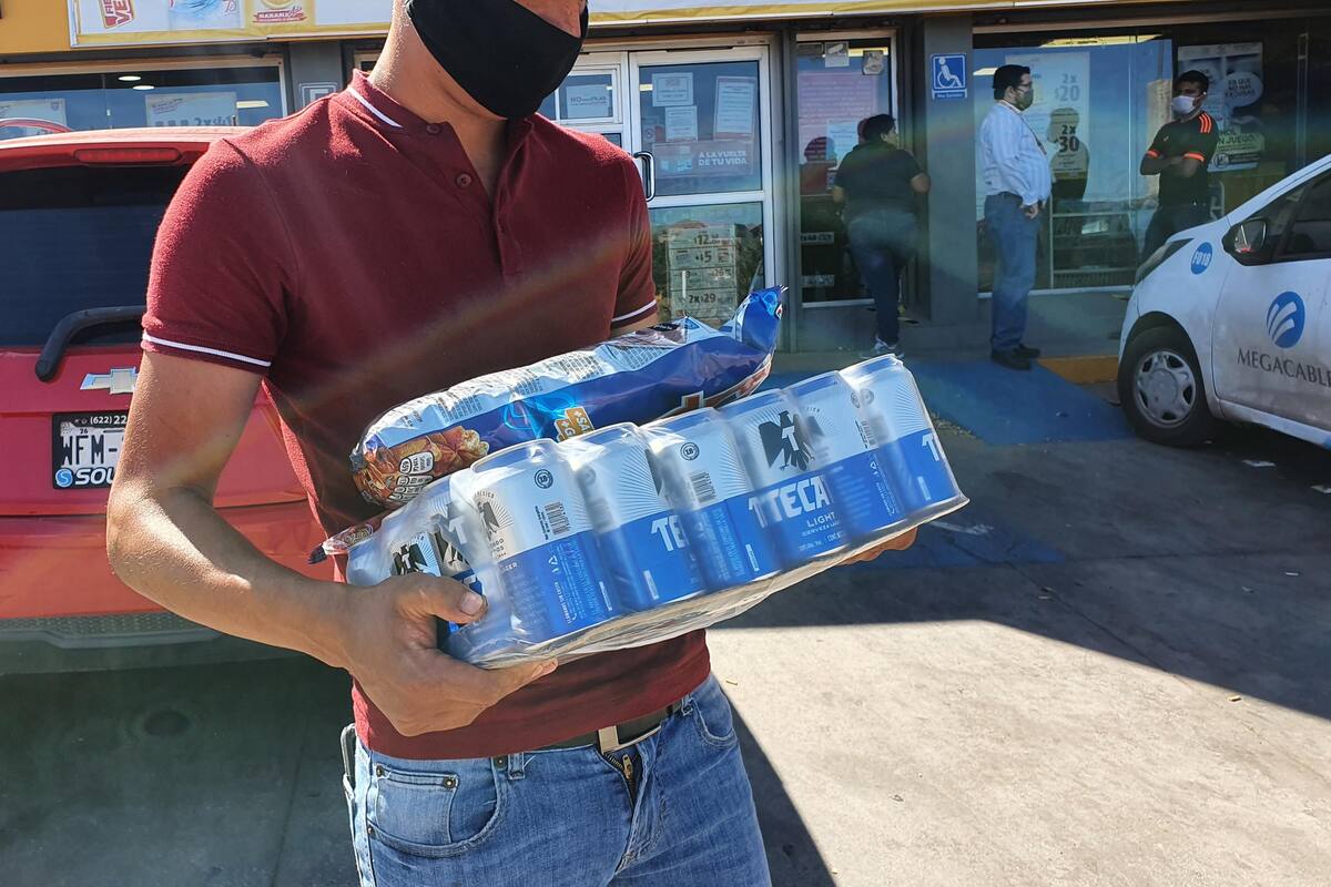 Invitan a vender alcohol "al tiempo" para evitar reuniones y fiestas