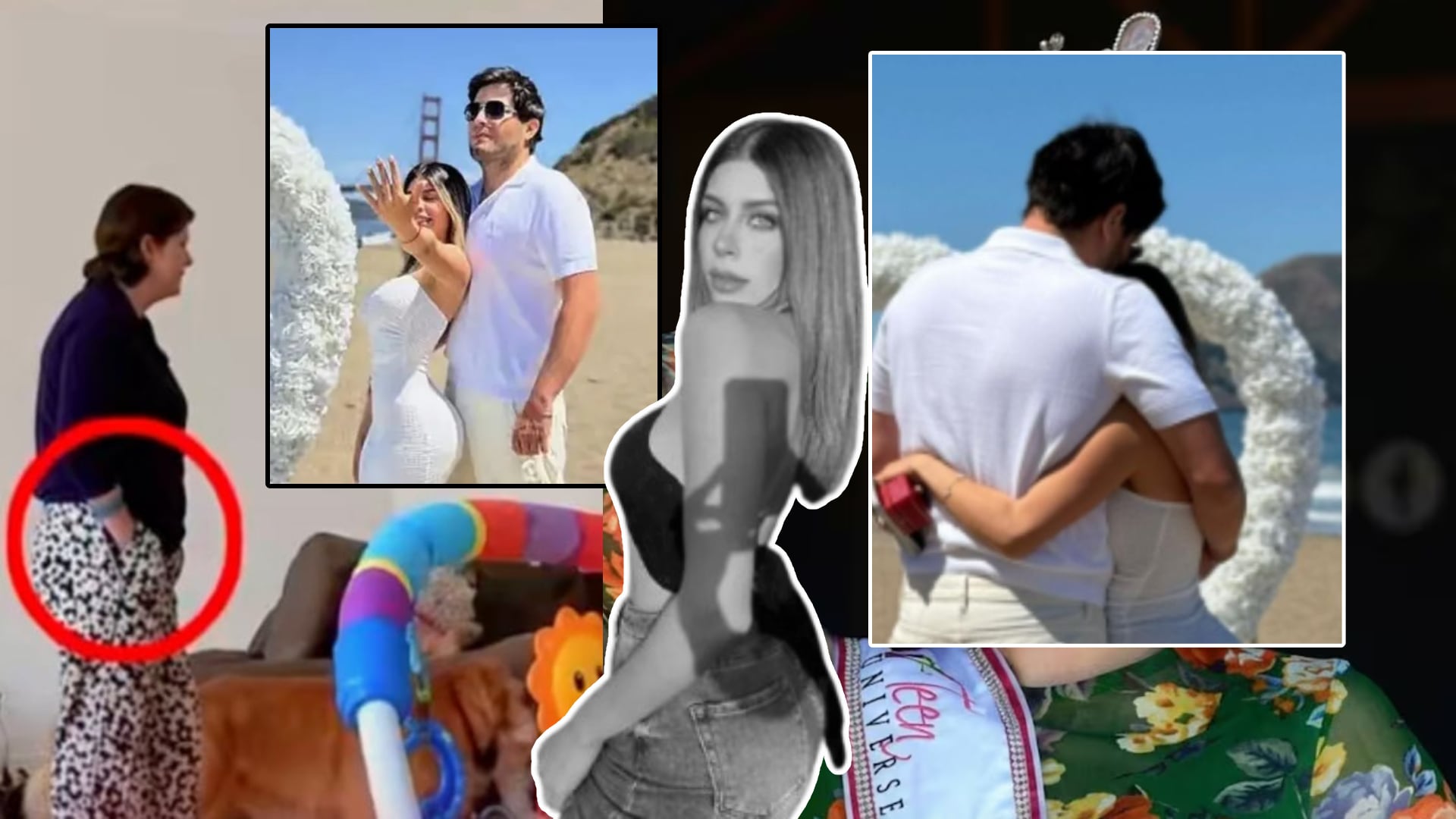 El esposo de la ex reina de belleza, Carolina Flores, asesinada por su ex suegra, rindió declaración sobre el caso. | Capturas de video y Facebook