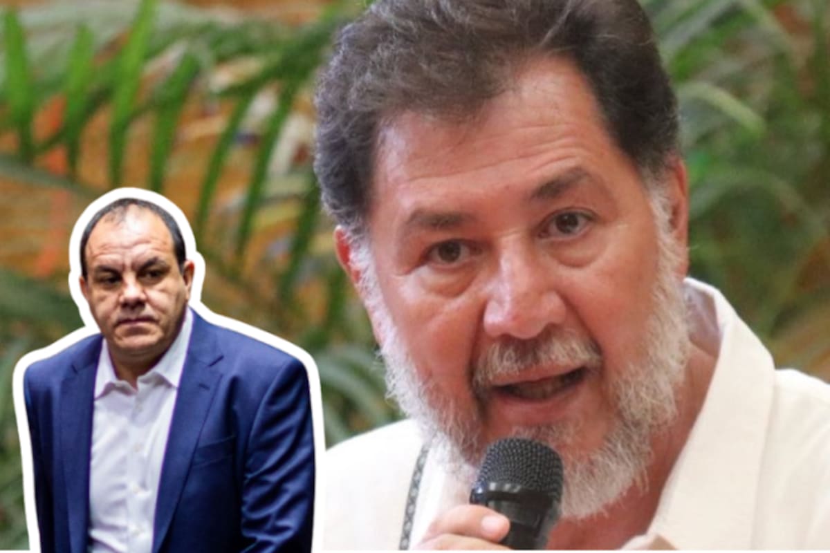 Noroña defiende a Cuauhtémoc Blanco y critica al exfiscal de Morelos