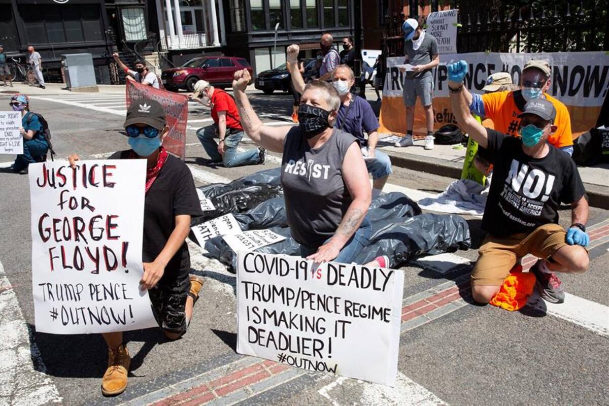 Washington registra nuevo repunte de casos de COVID-19 en medio de protestas