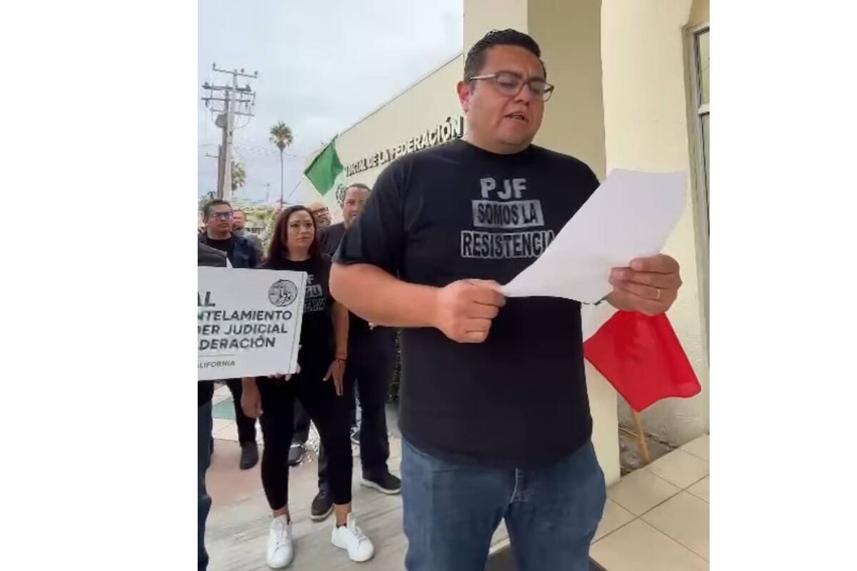 Trabajadores del PJF en Ensenada continúan en paro