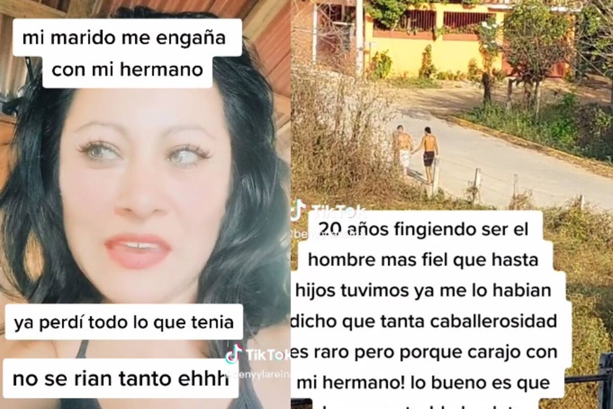 Viral: Mujer descubre que su esposo la engañaba con su hermano