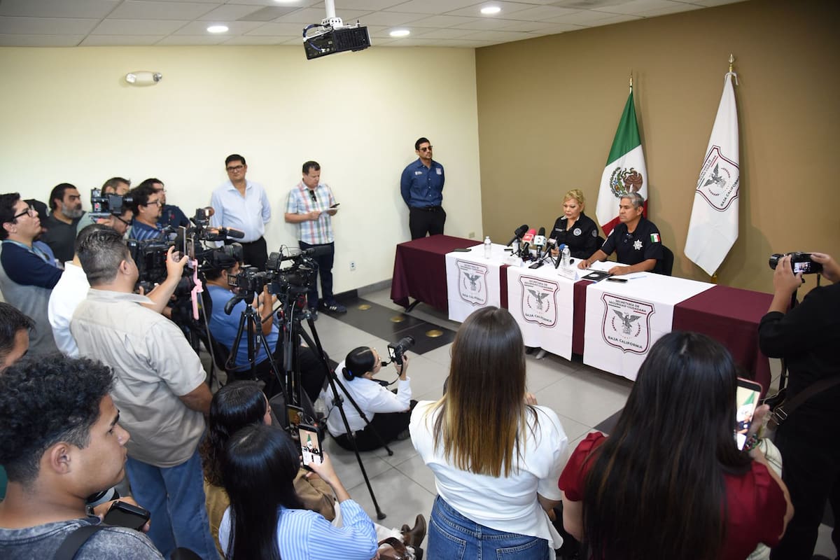 SSCBC y FGE coordinan investigaciones por ataques contra agentes de la FESC en Mexicali