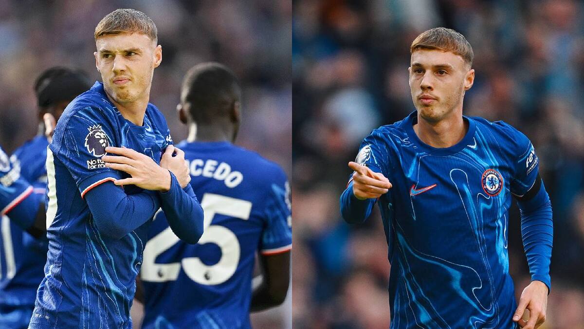 Cole Palmer logró marcar cuatro goles en 20 minutos del partido. / Fotos: @ChelseaFc.