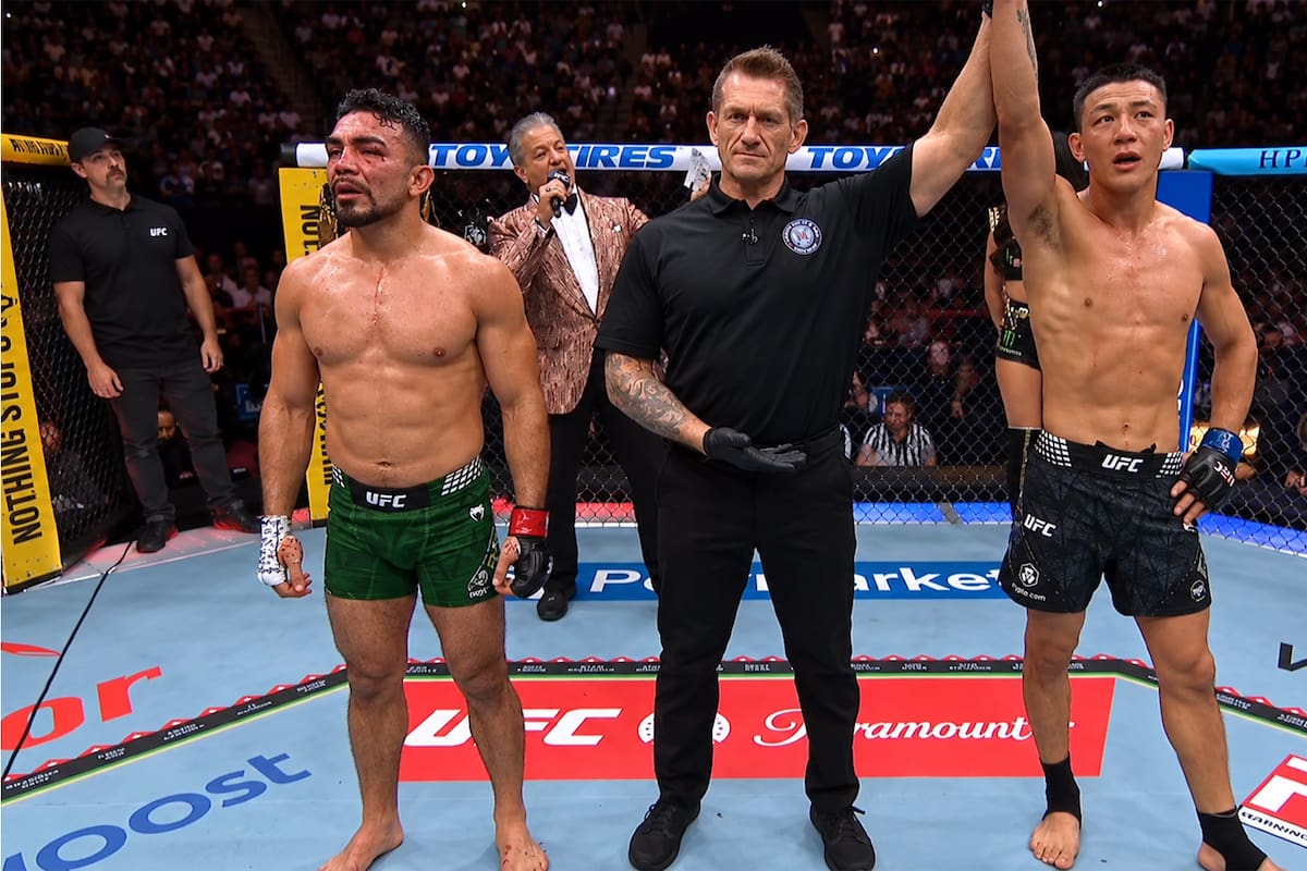 Rafa García ve rota su racha de tres victorias: cae ante Rongzhu en Noche UFC