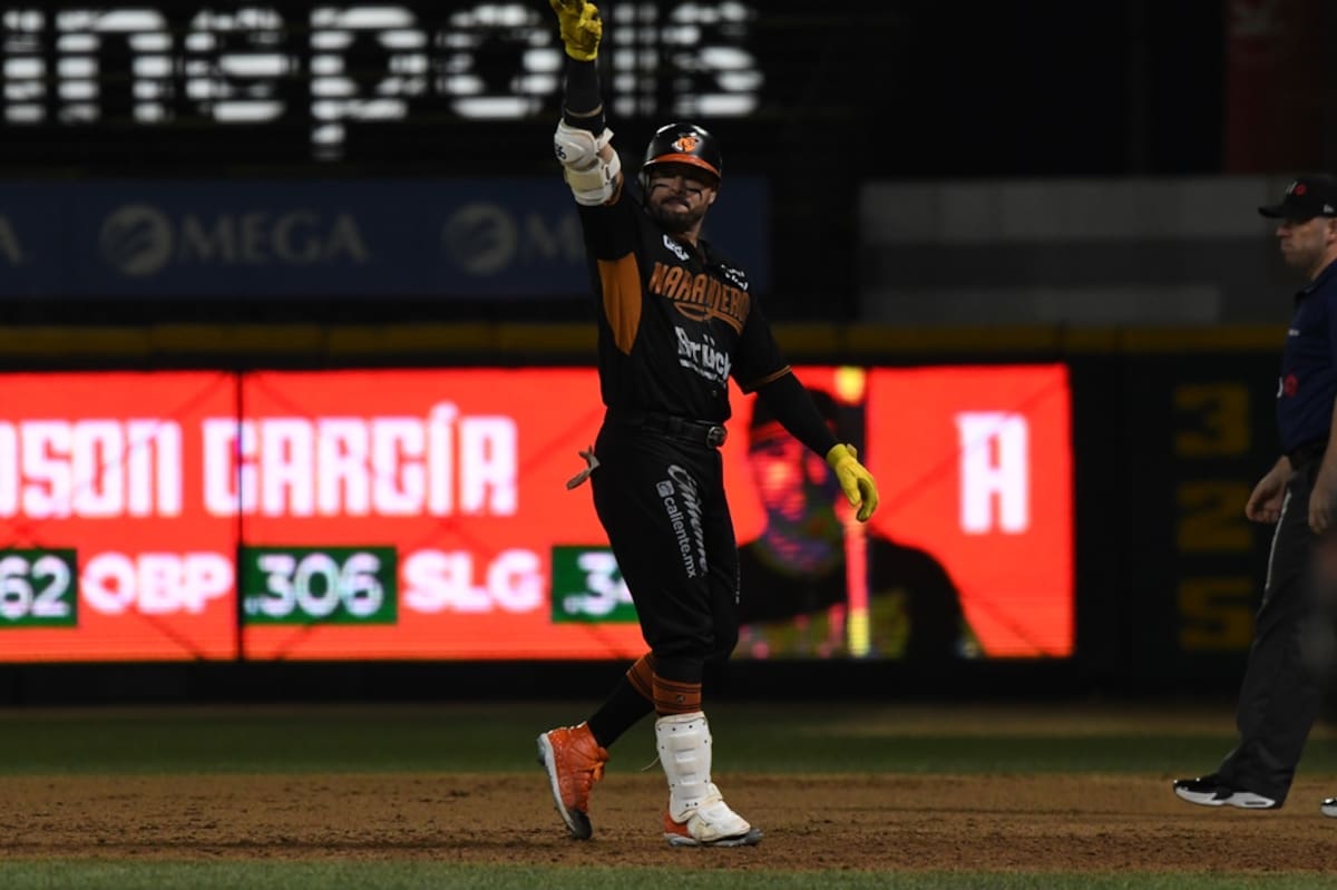 Edson García anotó dos carreras en el juego. (Foto: Cortesía Algodoneros de Guasave)