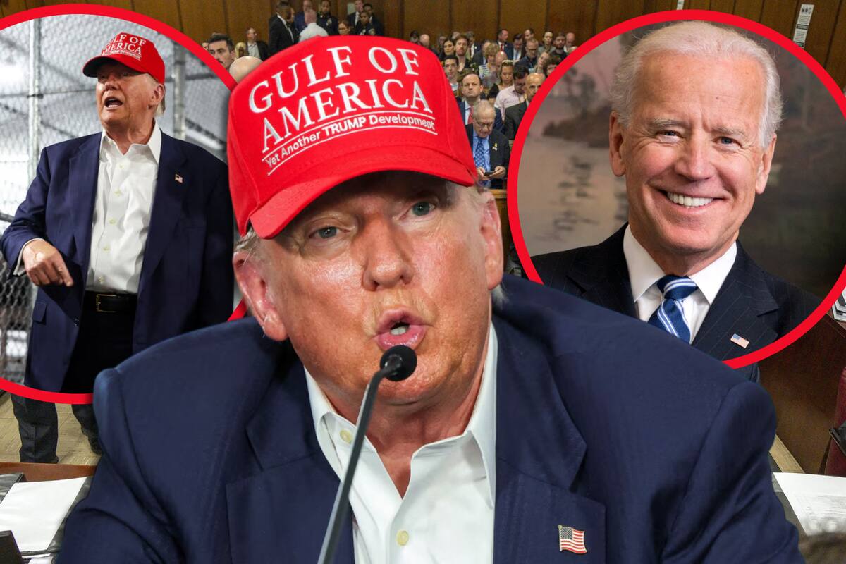 “El hijo de p*ta de Biden quería verme encerrado”, Trump bromea mientras visita el nuevo centro de detención ‘Alligator Alcatraz’