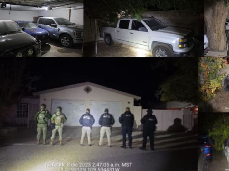 Aseguran 24 vehículos en Agua Prieta