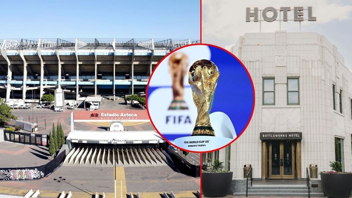 A meses del mundial 2026, ¿cuáles son las opciones de hospedaje para los visitantes?; Sectur asegura que hay capacidad, mientras el Estadio Azteca esta rodeado por hoteles de paso