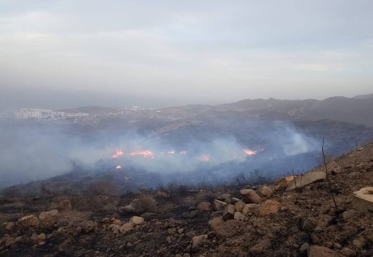 Falta la llegada de los vientos de Santa Ana que incrementan la posibilidad de desatar grandes incendios que en ocasiones han llegado a zonas habitacionales.