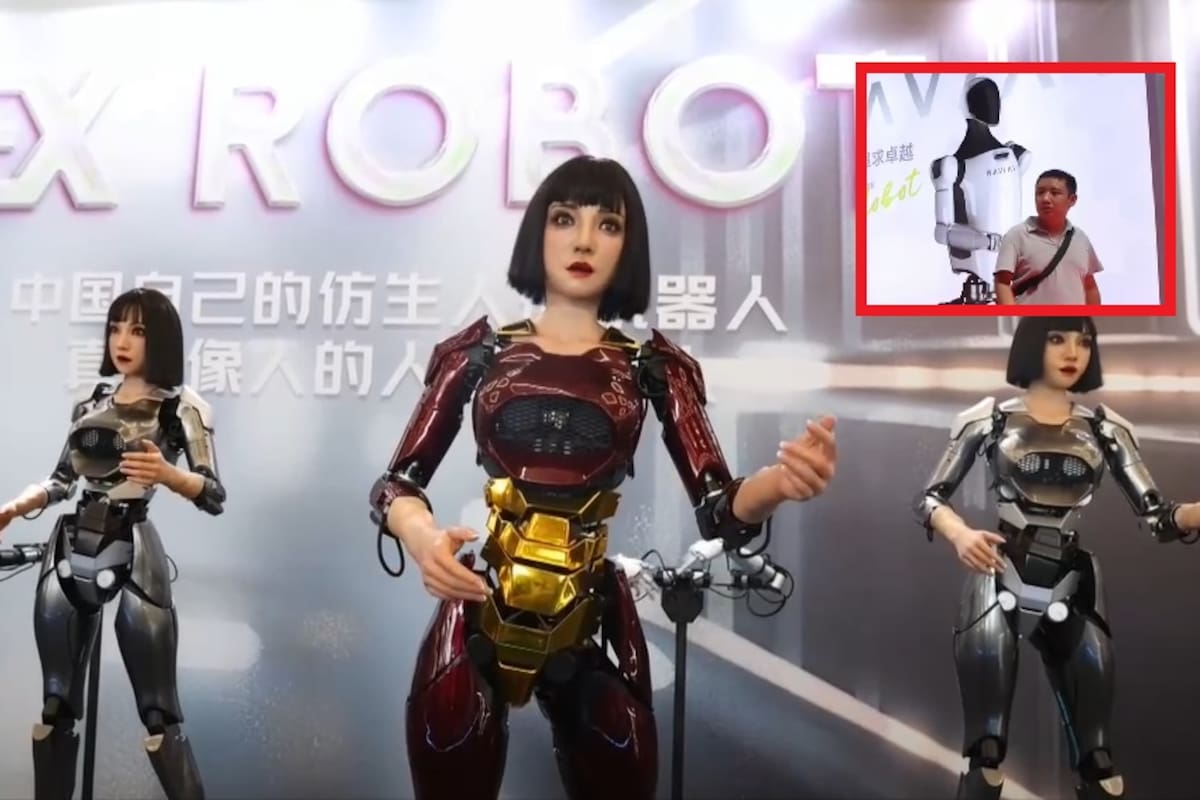 Robots humanoides son protagonistas de la Conferencia Mundial de Robótica de Pekín 2024
