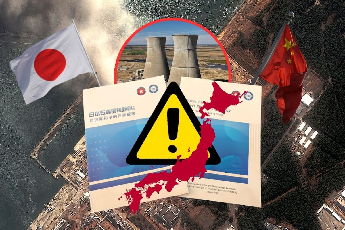 Tras anunciar restricciones a exportaciones de productos de doble uso, China lanza advertencia a Japón por presuntas señales de un cambio en su histórica postura de no poseer armas nucleares